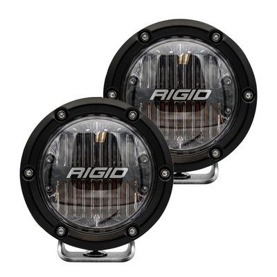 Rigid Industries 360-Series SAE Fog Lights (Amber/White) - 36122